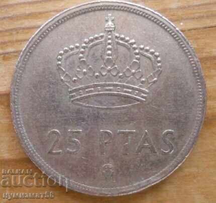 25 песети 1982 г. - Испания 25 песети 1982 г. - Испания
