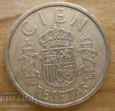 100 pesetas 1984 - Spania 100 pesetas 1984 - Spania