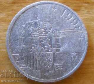 1 peseta 1998 - Spania cu preț € 0.30 | 0.59 BGN 1 peseta 1998 - Spania cu preț € 0.30 | 0.59 BGN