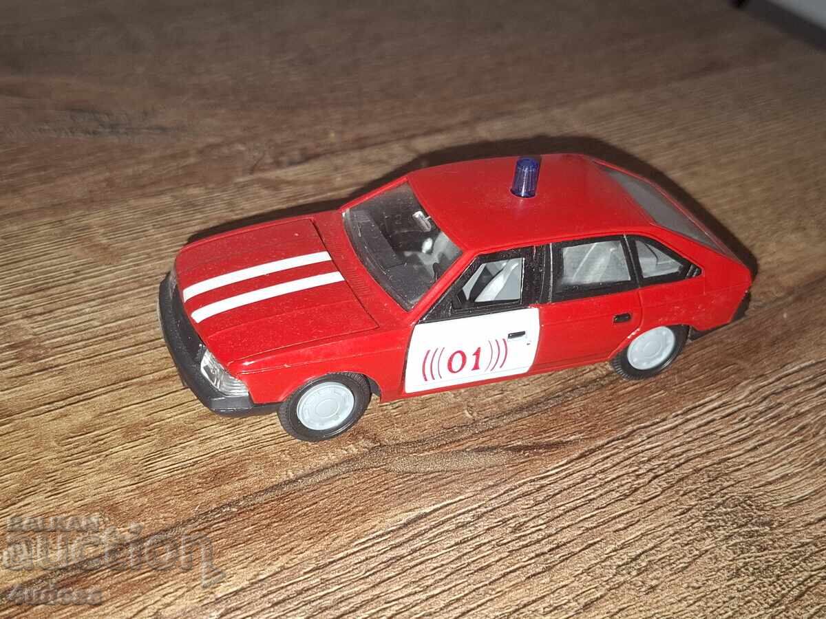 Livrarea Model rusesc Moskvitch 2141 Pompieri 01 1:43 Fabricat în URSS USSR