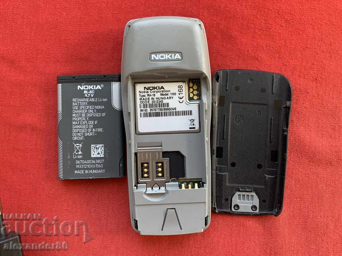 Nokia 1100 cu încărcător Nokia 1100 Made in Hungary - 5