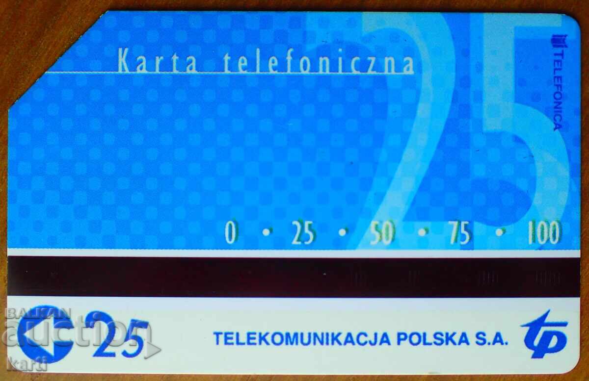 ΤΗΛΕΚΑΡΤΑ - ΠΟΛΩΝΙΑ με τιμή € 1.99 | 3.89 BGN