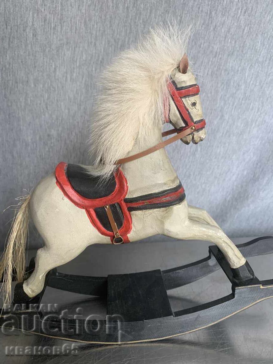 Wooden rocking horse for decoration with price € 25.00 | 48.90 BGN
