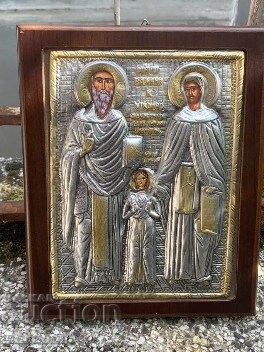 Εικόνα του Αγίου Ραφαήλ, Νικολάου και Ειρήνης