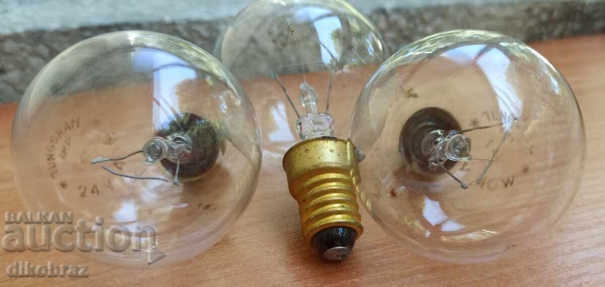 Industrial light bulbs TUNGSRAM E14 24 V / 40 W - 3 pieces with price € 5.00 | 9.78 BGN