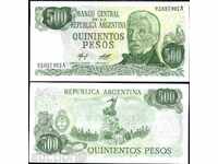 ZORBA TOP AUCTION ARGENTINA 500 PESOS 1977 / 84 303A UNC