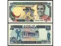SORBA TOP AUCTIONS ZAMBIA 10 KOVACHA 1989 1991 UNC