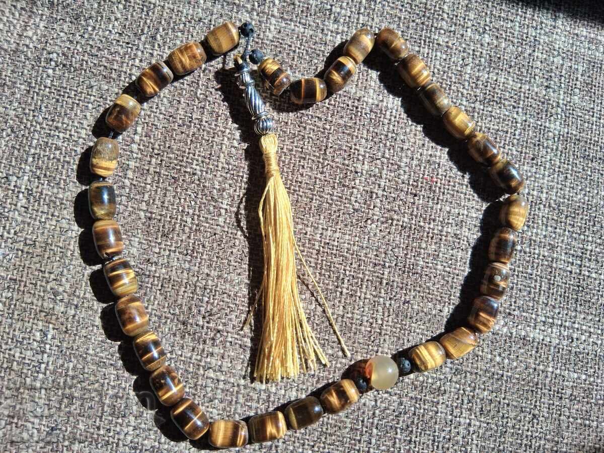 Mătănii Ochi de Tigru/oval/