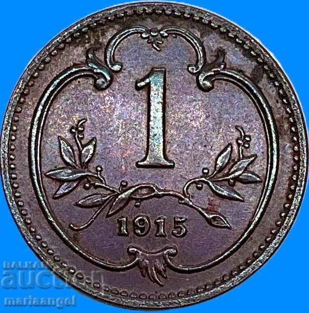 Austria 1 Heller 1915