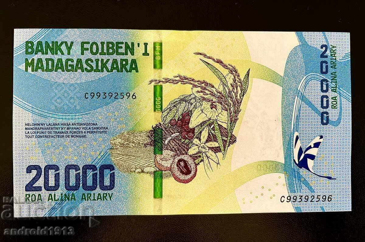 MADAGASCAR - TOP PRICE!! 20000 ARIARY 2017, UNC with price € 14.98 | 29.30 BGN MADAGASCAR - TOP PRICE!! 20000 ARIARY 2017, UNC with price € 14.98 | 29.30 BGN
