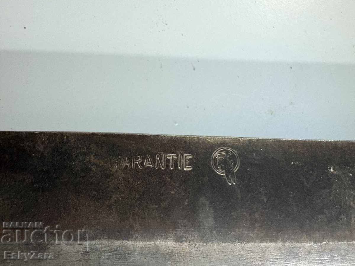 Rindea veche / cuțit cu două mânere pentru decojit bușteni cu marcaj cu preț € 150.00 | 293.38 BGN