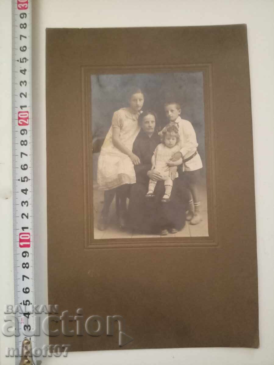 Снимка картон фотография Ямбол 1925 г. Снимка картон фотография Ямбол 1925 г.