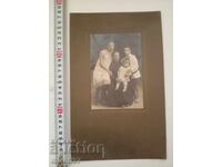 Снимка картон фотография Ямбол 1925 г.