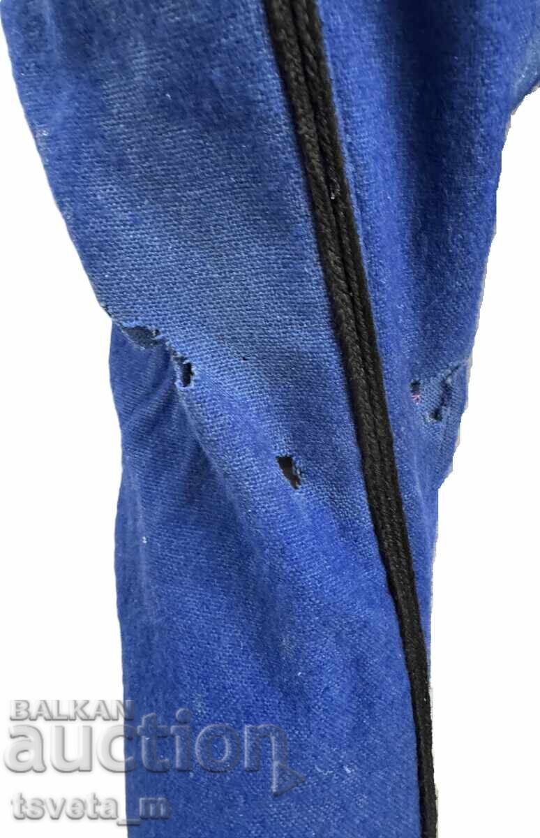 Auction  Antique woolen men's/children's breeches with braid folk costume
