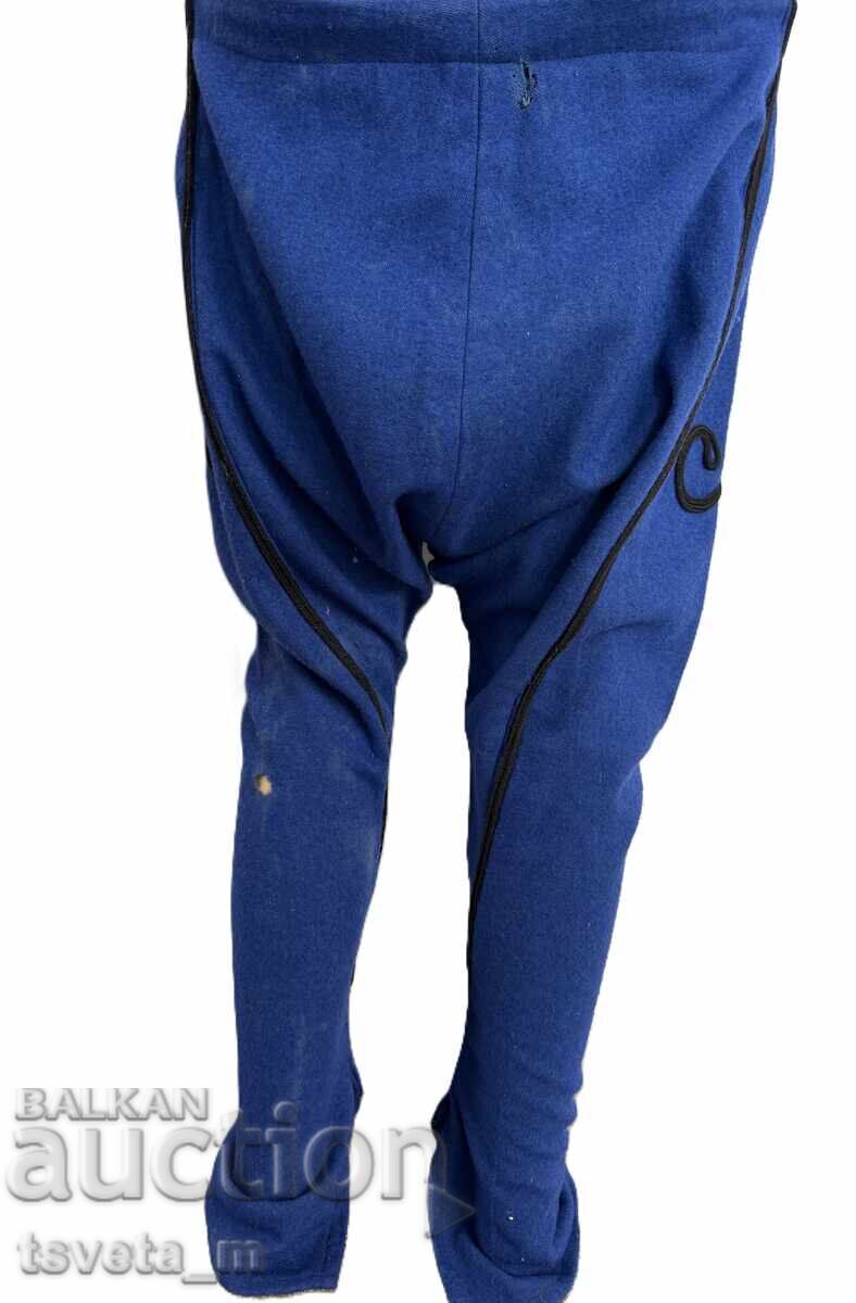 Auction  Antique woolen men's/children's breeches with braid folk costume