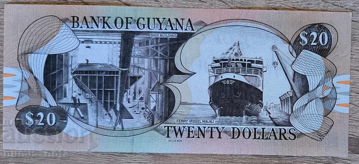 Γουιάνα 20 δολάρια 2018 UNC με τιμή € 1.80 | 3.52 BGN Γουιάνα 20 δολάρια 2018 UNC με τιμή € 1.80 | 3.52 BGN