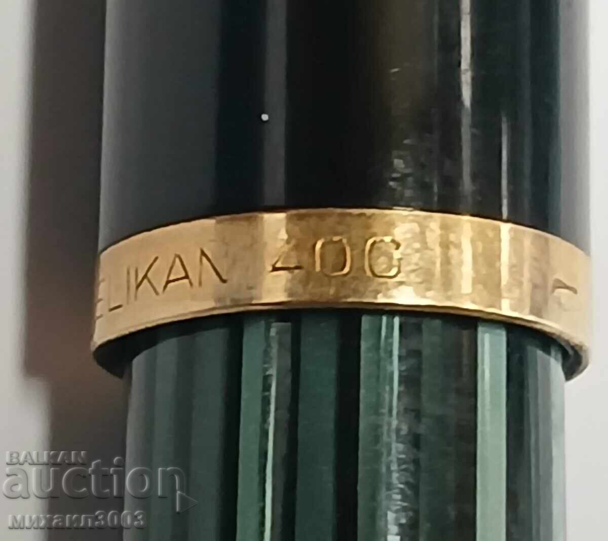 STILOU GERMAN PELIKAN 400 CU PENIȚĂ DE AUR DE 14 KT cu preț € 150.00 | 293.38 BGN