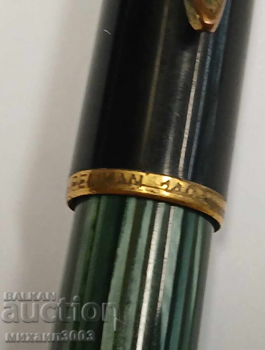 STILOU GERMAN PELIKAN 150 CU PENIȚĂ DIN AUR DE 14 KT cu preț € 150.00 | 293.38 BGN