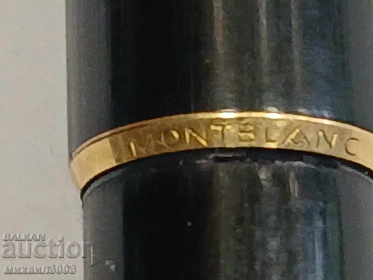 STILOU GERMAN MONTBLANC 220 CU PENIȚĂ DIN AUR DE 14 KT. 585 cu preț € 150.00 | 293.38 BGN STILOU GERMAN MONTBLANC 220 CU PENIȚĂ DIN AUR DE 14 KT. 585 cu preț € 150.00 | 293.38 BGN