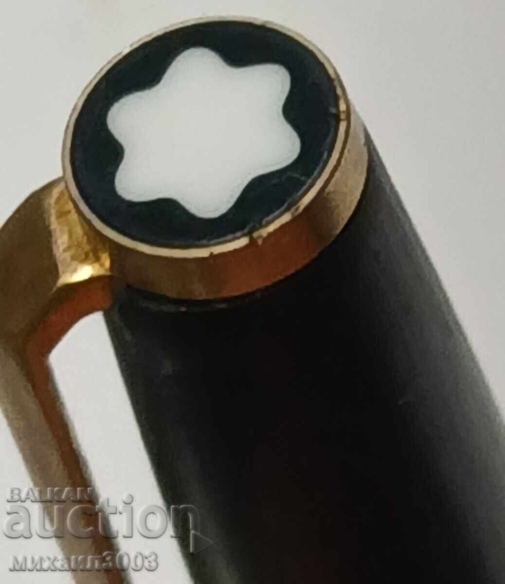 Livrarea STILOU GERMAN MONTBLANC 220 CU PENIȚĂ DIN AUR DE 14 KT. 585 Livrarea STILOU GERMAN MONTBLANC 220 CU PENIȚĂ DIN AUR DE 14 KT. 585