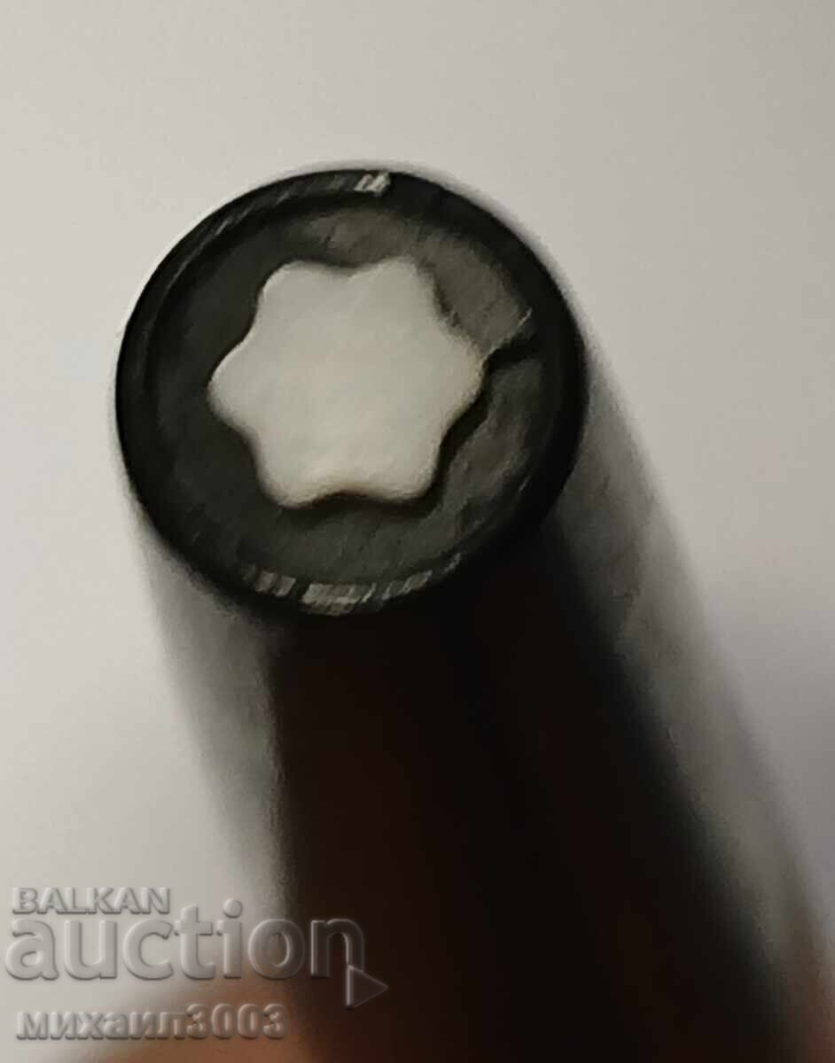 STILOU GERMAN MONTBLANC 220 CU PENIȚĂ DIN AUR DE 14 KT. 585 - 6 STILOU GERMAN MONTBLANC 220 CU PENIȚĂ DIN AUR DE 14 KT. 585 - 6