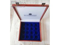 Cutie de lux pentru 16 monede