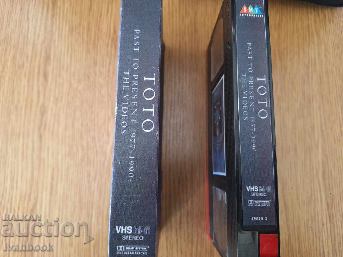 Κασέτα VHS - Toto με τιμή € 4.00 | 7.82 BGN Κασέτα VHS - Toto με τιμή € 4.00 | 7.82 BGN