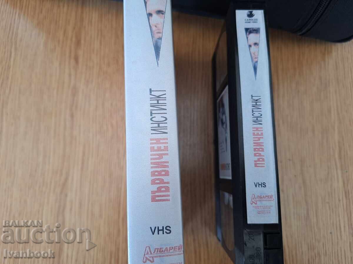 Caseta video VHS - Instinct primar cu preț € 4.00 | 7.82 BGN