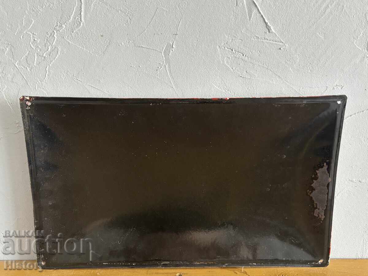 Delivery of Enamel plate