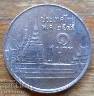 1 бат 2002 г - Тайланд