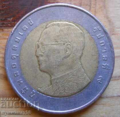 10 baht 2011 - Thailand (bimetal) with price € 1.80 | 3.52 BGN