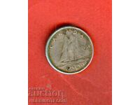 CANADA 10 cents issue 1958 - SILVER