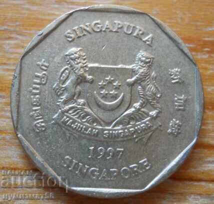 1 долар 1997 г  - Сингапур с цена € 1.20 | 2.35 лв.