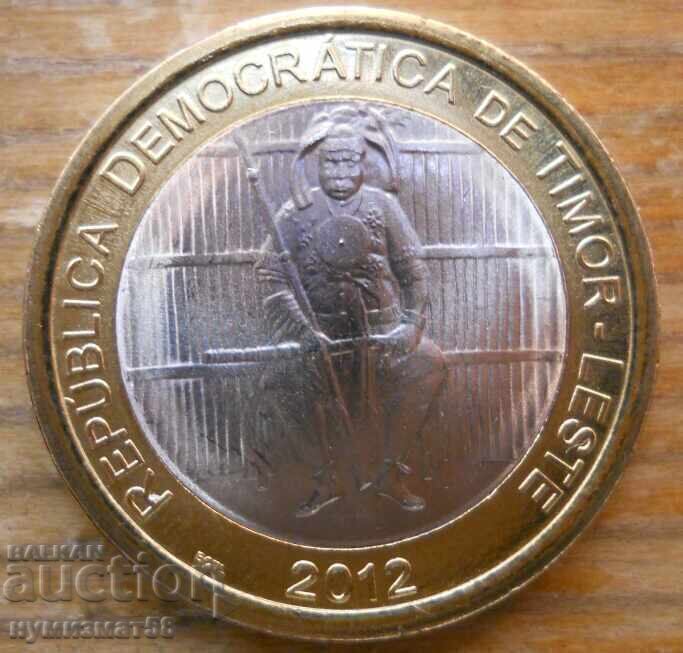 100 Centavos 2012 - East Timor (bimetallic) with price € 10.30 | 20.15 BGN 100 Centavos 2012 - East Timor (bimetallic) with price € 10.30 | 20.15 BGN