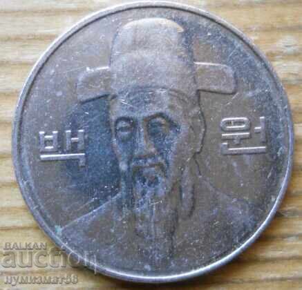100 вон 2013 г  - Южна Корея с цена € 0.95 | 1.86 лв.