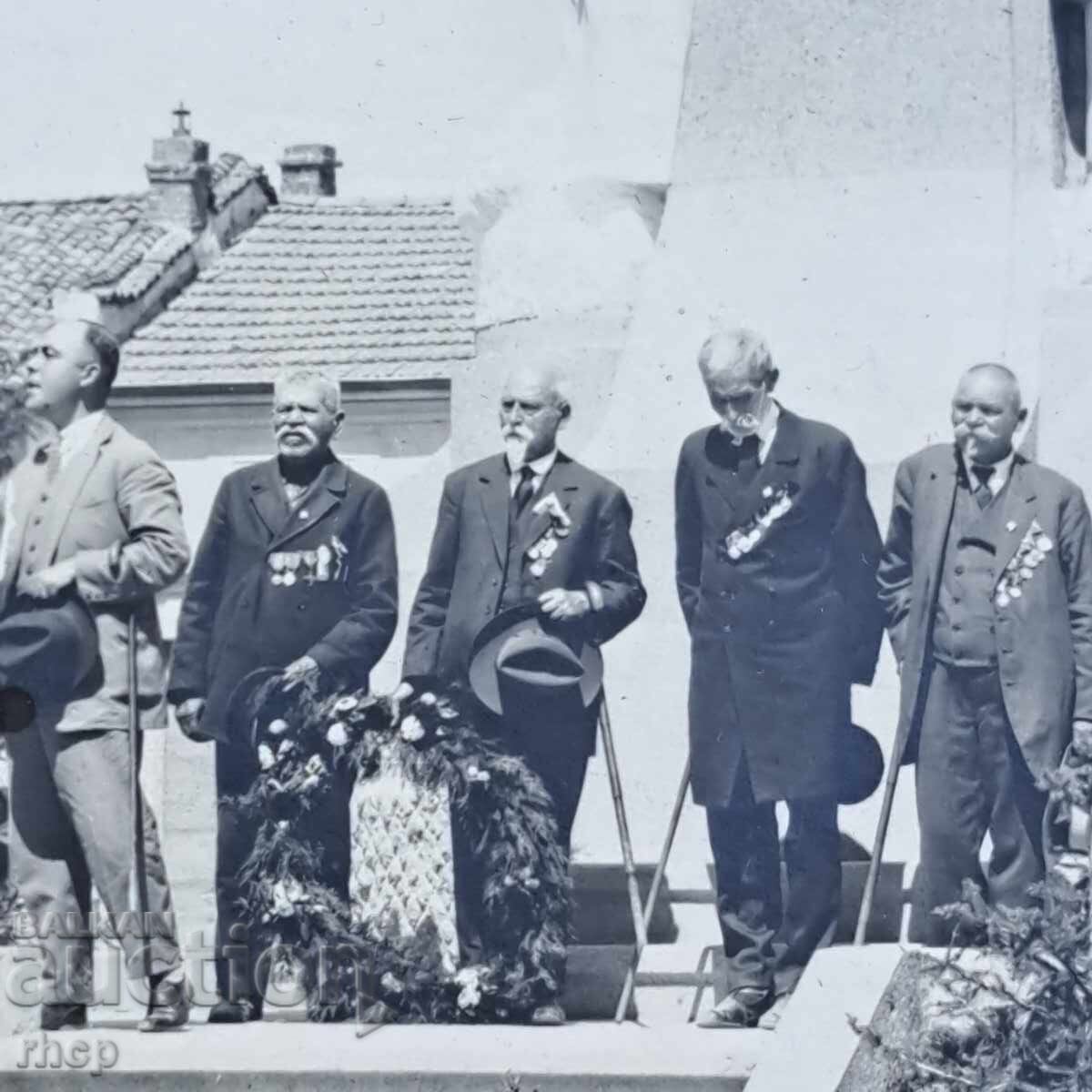 Хасково опълченци генерали паметник снимка Царство България с цена € 25.00 | 48.90 лв.