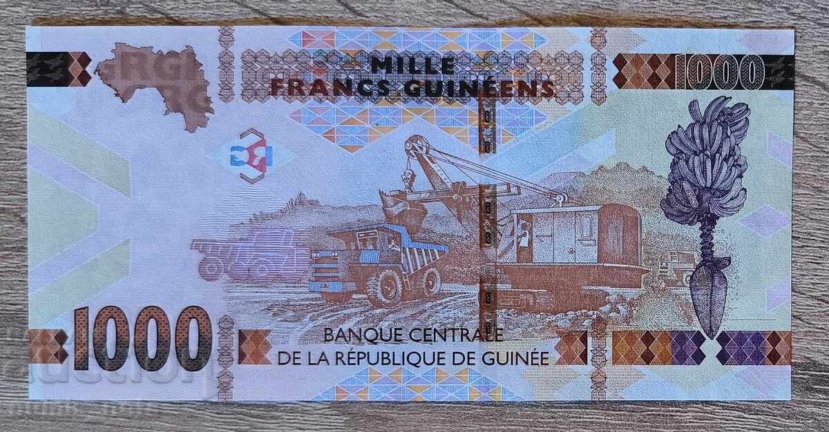 Guineea 1000 franci 2018 UNC cu preț € 2.00 | 3.91 BGN