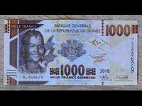 Guineea 1000 franci 2018 UNC