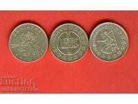 BULGARIA 3 x 50 Stotinki emisiunea 2005 2005 2007