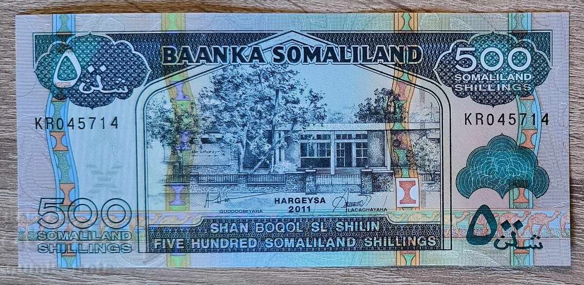 Σομαλία 500 σελίνια 2011 UNC