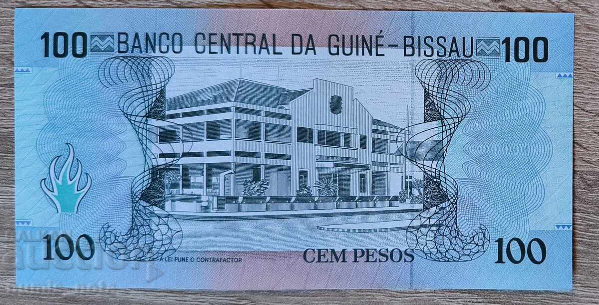 Γουινέα-Μπισάου 100 πέσος 1990 UNC με τιμή € 2.00 | 3.91 BGN