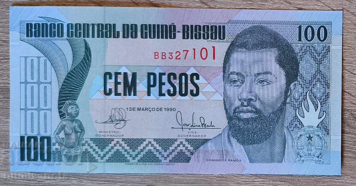 Γουινέα-Μπισάου 100 πέσος 1990 UNC