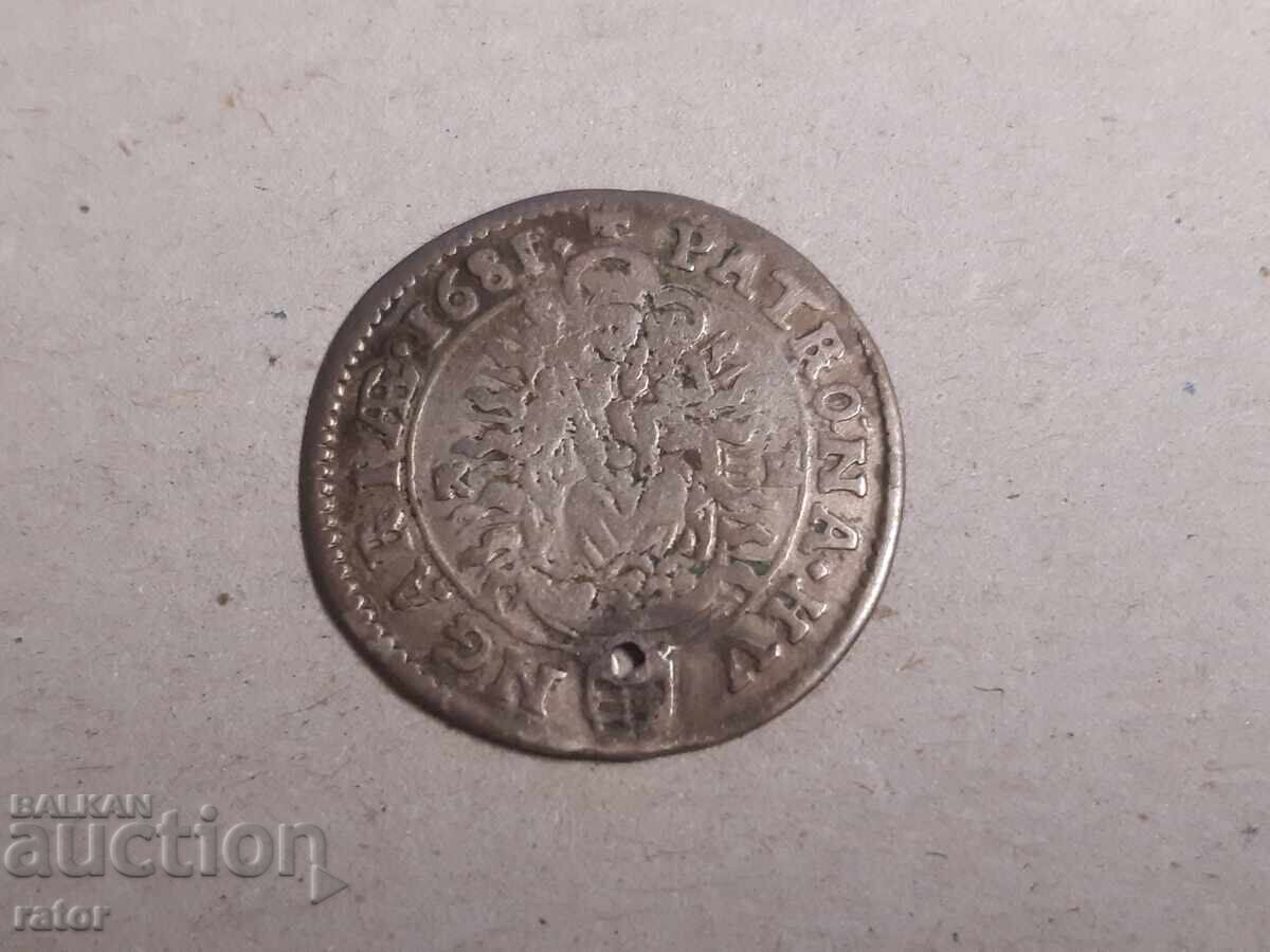 Δημοπρασία Λεοπόλδος Α΄ 1681 Αυστρία, Αγία Ρωμαϊκή Αυτοκρατορία. Ασήμι