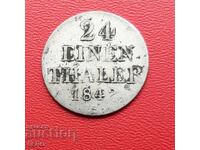 Germania-Hanovra-1/24 taler 1842 -foarte bine conservată