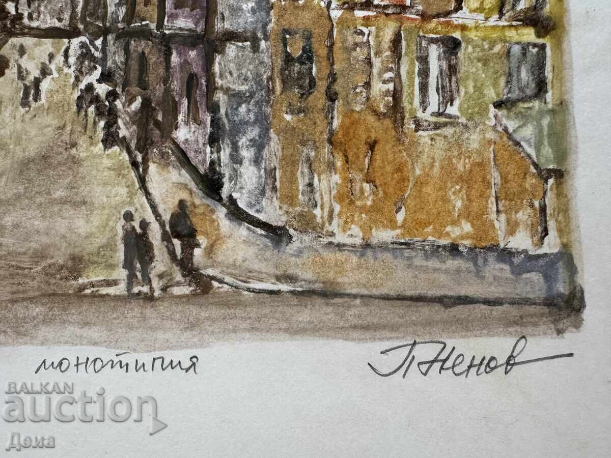 Delivery of Peter Nenov monotype