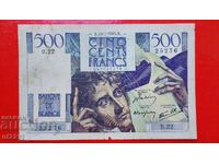 500 franci Franța Chateaubriand