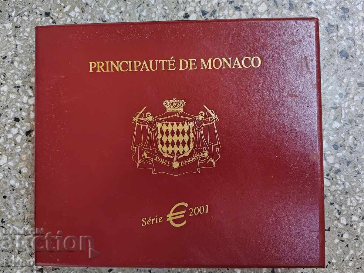 Licitație Set monede euro Monaco 2001