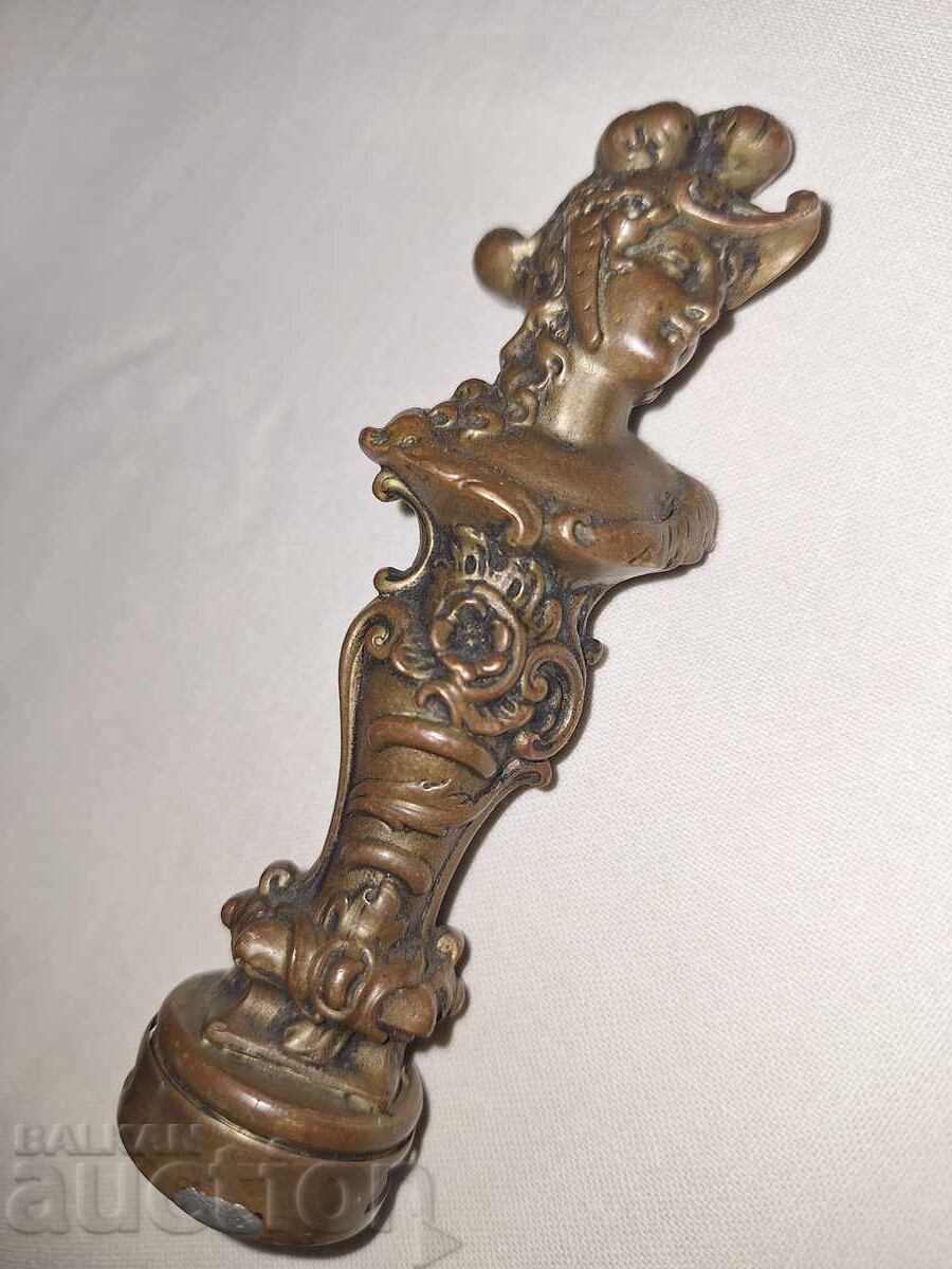 Sigiliu antic din bronz pentru ceară cu preț € 120.00 | 234.70 BGN