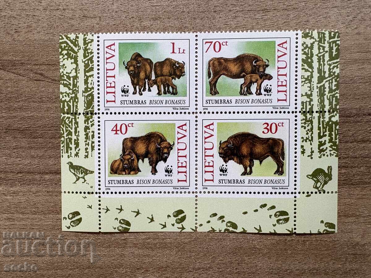 Λιθουανία - Ζούμπρ (1996) MNH Λιθουανία - Ζούμπρ (1996) MNH