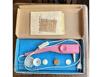 40-year-old: Retro electric massager Rodina, Socialist aesthetic
